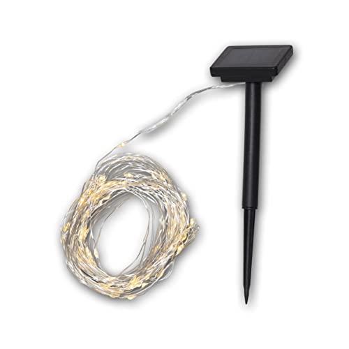 Solar Drahtlichterkette "DREW DROP" 20m, 200 LEDs in Tropfenform, warmweiß, Dämmerungssensor, IP44 Solar Drahtlichterkette "DREW DROP" 20m, 200 LEDs in Tropfenform, warmweiß, Dämmerungssensor, IP44 von Star