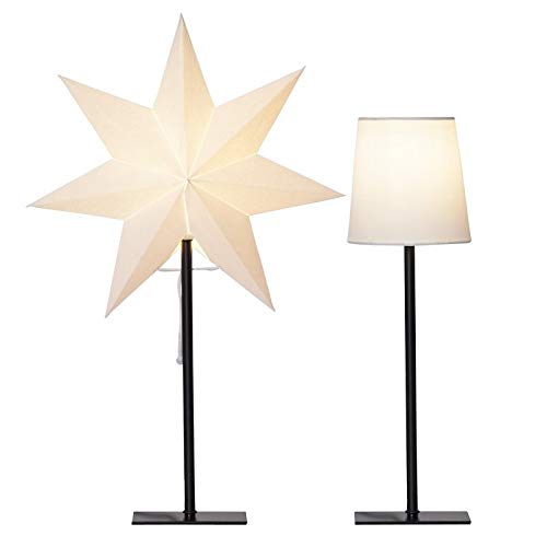 Star Combi-Pack Frozen, Stern Und Lampenschirm, E14, Papier, Weiß Star Combi-Pack Frozen, Stern Und Lampenschirm, E14, Papier, Weiß von Star