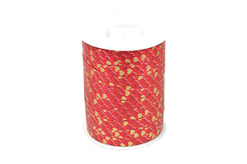 Star Geschenkband Ringelband 10mm x 250m Herzen Rot von Star