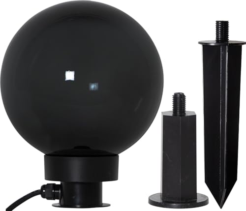 Star LED-Deko-Kugel 'Orby', Ø 20 cm, schwarz, outd. von Star