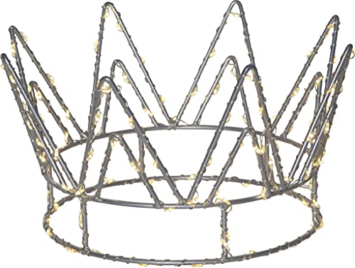 Star LED-Dekokrone 'Crown', Silber, Star LED-Dekokrone 'Crown', Silber, von Star