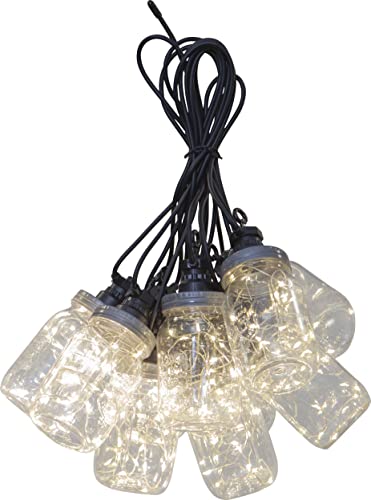 Star LED-Party-Kette 'Circus Bottle', 10-TLG, ww LED, von Star