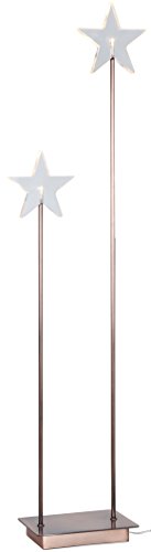 Star Trading 197-03 LED-Standleuchte "Karla Duo" transparent/kupfer, 2 warmwhite LED, ca. 72x21 cm, mit Trafo, Vierfarb-Karton Star Trading 197-03 LED-Standleuchte "Karla Duo" transparent/kupfer, 2 warmwhite LED, ca. 72x21 cm, mit Trafo, Vierfarb-Karton von Star