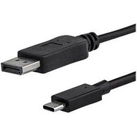 StarTech.com USB C/DisplayPort Kabel 1,0 m schwarz von StarTech.com