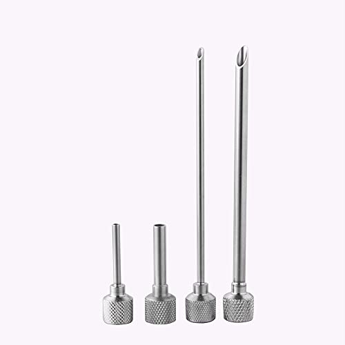 Eine Vielzahl von Ersatzteilen und Zubehör für Schlagsahnespender – Injektorspitzen Set aus 4-teilig Edelstahl 304 Eine Vielzahl von Ersatzteilen und Zubehör für Schlagsahnespender – Injektorspitzen Set aus 4-teilig Edelstahl 304 von StarWhip