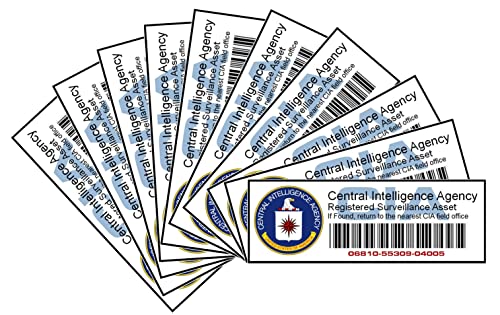 CIA Central Intelligence Agency Überwachungs-Agentur, 10 Stück CIA Central Intelligence Agency Überwachungs-Agentur, 10 Stück von Starbase 79