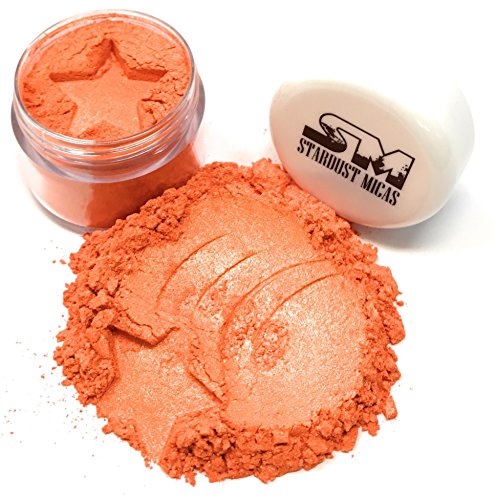 Stardust Micas Puder-Pigment-Farbe für Make-up, Seifenherstellung, Epoxidharz, DIY-Projekte, helle echte Farben, stabile Glimmer-Batch-Konsistenz, Blutorange Stardust Micas Puder-Pigment-Farbe für Make-up, Seifenherstellung, Epoxidharz, DIY-Projekte, helle echte Farben, stabile Glimmer-Batch-Konsistenz, Blutorange von Stardust Micas