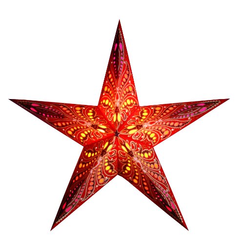 Starlightz® Leuchtstern Queen of Tonga inkl. Verkabelung von Starlightz