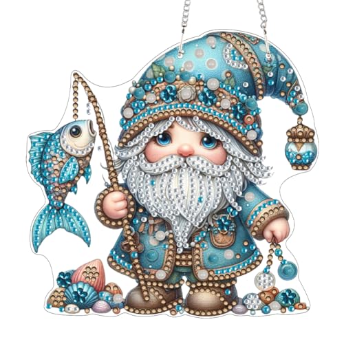 Starnearby DIY Diamond Painting Anhänger mit Kette 5D Diamant Painting Zwerge Set Einseitig Gnome Diamant Malerei Fensterbilder Wandbehang Kits für Fenster Wand Und Eingang Decor Starnearby DIY Diamond Painting Anhänger mit Kette 5D Diamant Painting Zwerge Set Einseitig Gnome Diamant Malerei Fensterbilder Wandbehang Kits für Fenster Wand Und Eingang Decor von Starnearby