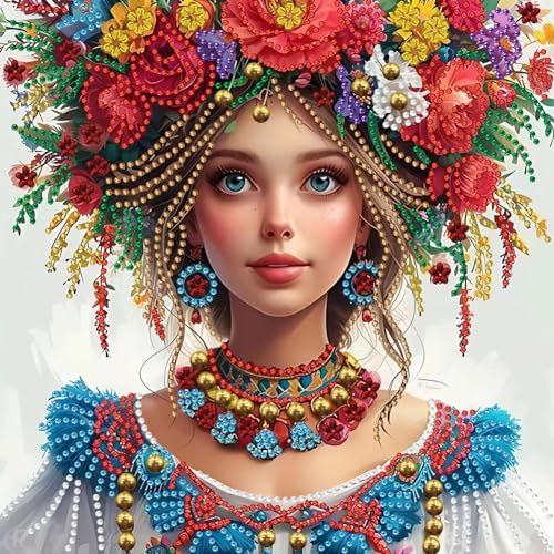 Starnearby DIY Diamond Painting Mädchen Diamant Painting Bilder Erwachsene 5D Diamond Painting Engel Set Speziel Geformte Diamant Malerei Fee für Zuhause Deko Wanddekoration 30x30cm Starnearby DIY Diamond Painting Mädchen Diamant Painting Bilder Erwachsene 5D Diamond Painting Engel Set Speziel Geformte Diamant Malerei Fee für Zuhause Deko Wanddekoration 30x30cm von Starnearby