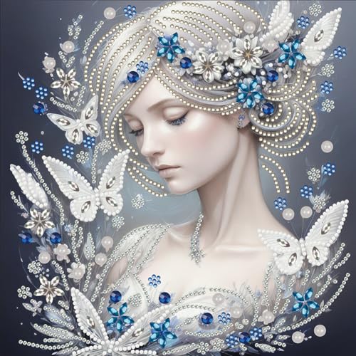 Starnearby DIY Diamond Painting Mädchen Diamant Painting Engel Bilder Set Erwachsene Speziel Geformte Diamant Malerei Set für Anfänger Zuhause Deko Wanddekoration 30x30cm Starnearby DIY Diamond Painting Mädchen Diamant Painting Engel Bilder Set Erwachsene Speziel Geformte Diamant Malerei Set für Anfänger Zuhause Deko Wanddekoration 30x30cm von Starnearby