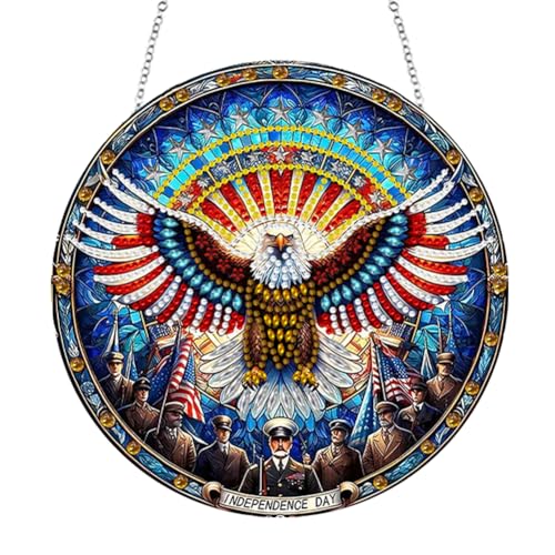 Starnearby DIY Diamond Painting Tiere Anhänger mit Kette, 5D Diamantmalerei Fensterbilder Ornament, Einseitig Diamant Painting Girlande Kranz Wandbehang Kits für Fenster Wand Und Eingang Decor Starnearby DIY Diamond Painting Tiere Anhänger mit Kette, 5D Diamantmalerei Fensterbilder Ornament, Einseitig Diamant Painting Girlande Kranz Wandbehang Kits für Fenster Wand Und Eingang Decor von Starnearby