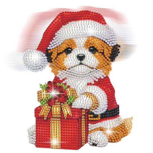 Starnearby DIY Diamond Painting Weihnachten Deko Hunde Wackelkopf-Figur Acryl 5D Diamant Painting Tisch Deko Diamant Malerei Stehend Kunst Set Ornamente für Desktop Büro Schreibtisch Dekoration Starnearby DIY Diamond Painting Weihnachten Deko Hunde Wackelkopf-Figur Acryl 5D Diamant Painting Tisch Deko Diamant Malerei Stehend Kunst Set Ornamente für Desktop Büro Schreibtisch Dekoration von Starnearby