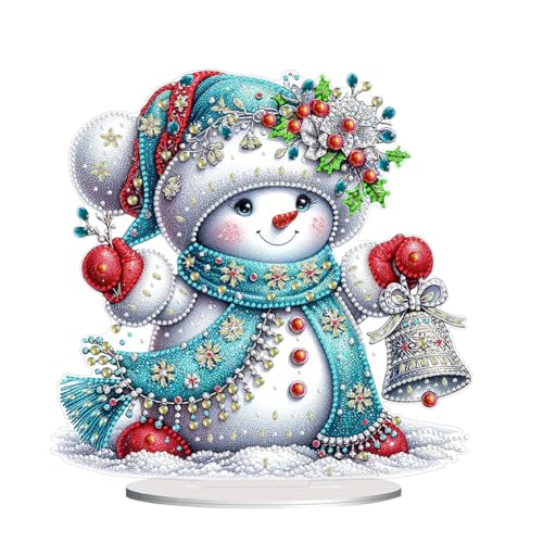 Starnearby DIY Diamond Painting Weihnachten Neu, Diamond Painting Tischdeko, Diamant Painting Deko Winter Schneemann Weihnachtsmann Stehend Kunst Set für Anfänger Hausgeschenk Deko Starnearby DIY Diamond Painting Weihnachten Neu, Diamond Painting Tischdeko, Diamant Painting Deko Winter Schneemann Weihnachtsmann Stehend Kunst Set für Anfänger Hausgeschenk Deko von Starnearby