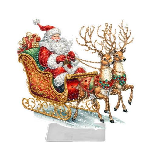 Starnearby DIY Diamond Painting Weihnachten Tisch Deko, Diamond Painting Winter Aufsteller, Diamant Painting Kinder Weihnachten Deko, Diamant Malerei Stehend Kunst Set für Erwachsene Starnearby DIY Diamond Painting Weihnachten Tisch Deko, Diamond Painting Winter Aufsteller, Diamant Painting Kinder Weihnachten Deko, Diamant Malerei Stehend Kunst Set für Erwachsene von Starnearby