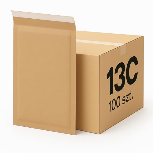 STARPAK24.PL - Luftpolsterumschläge - Luftpolstertaschen - E/15 - Gepolsterte Briefumschläge Braun, aus Recyclingpapier - Versandtaschen Luftpolster - Innenmaße 220x260mm, 100 Stk STARPAK24.PL - Luftpolsterumschläge - Luftpolstertaschen - E/15 - Gepolsterte Briefumschläge Braun, aus Recyclingpapier - Versandtaschen Luftpolster - Innenmaße 220x260mm, 100 Stk von Starpak24.pl