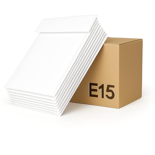 STARPAK24.PL - Luftpolsterumschläge - Luftpolstertaschen - E/15 - Gepolsterte Briefumschläge Weiß, Versandtaschen Luftpolster - mit Selbstklebverschluss - Innenmaße 220x260mm, 100 Stk STARPAK24.PL - Luftpolsterumschläge - Luftpolstertaschen - E/15 - Gepolsterte Briefumschläge Weiß, Versandtaschen Luftpolster - mit Selbstklebverschluss - Innenmaße 220x260mm, 100 Stk von Starpak24.pl