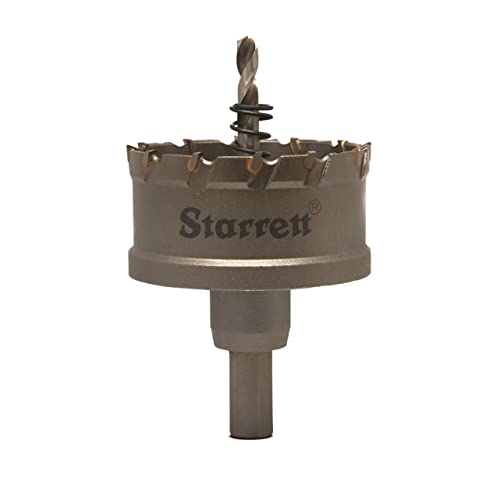 Starrett Hartmetall-Lochsäge - CTD65 TCT Tiefschnitt-Lochsäge - für Metall Edelstahl Eisen Aluminium - 65mm von Starrett