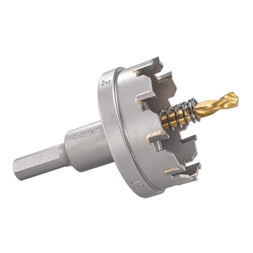 Starrett Hartmetall-bestückte Lochsäge - SM51 Blechschneider mit Aufnahme- und Zentrierbohrer - zum Bohren von Edelstahl-Aluminiumlegierungen - 51 mm Starrett Hartmetall-bestückte Lochsäge - SM51 Blechschneider mit Aufnahme- und Zentrierbohrer - zum Bohren von Edelstahl-Aluminiumlegierungen - 51 mm von Starrett