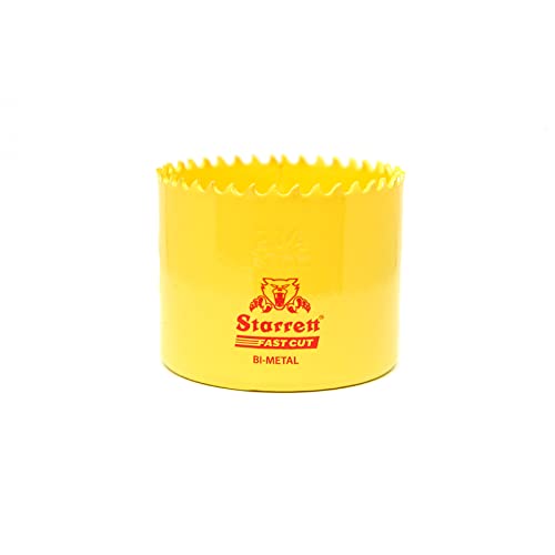 Starrett HSS Bi-Metall-Lochsäge - FCH0214 schnell geschnittene extra Kobalt-Lochsäge - für rostfreies Holzblech Kunststoff Verschiedene Materialien - 57mm Starrett HSS Bi-Metall-Lochsäge - FCH0214 schnell geschnittene extra Kobalt-Lochsäge - für rostfreies Holzblech Kunststoff Verschiedene Materialien - 57mm von Starrett