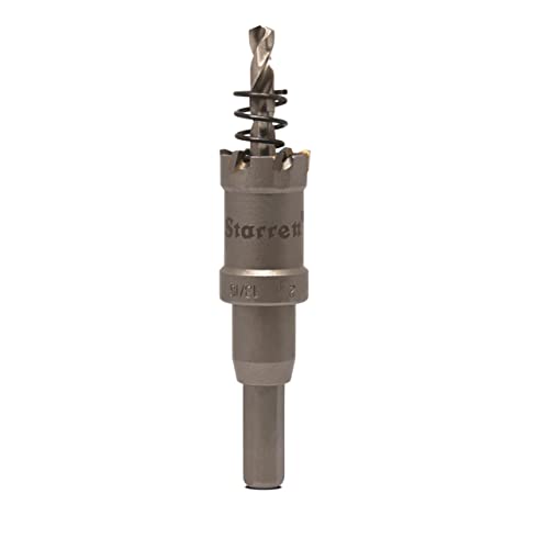 Starrett Hartmetall-Lochsäge - CTD21 TCT Tiefschnitt-Lochsäge - für Metall Edelstahl Eisen Aluminium - 21mm Starrett Hartmetall-Lochsäge - CTD21 TCT Tiefschnitt-Lochsäge - für Metall Edelstahl Eisen Aluminium - 21mm von Starrett