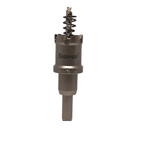 Starrett Hartmetall-Lochsäge - CTD27 TCT Tiefschnitt-Lochsäge - für Metall Edelstahl Eisen Aluminium - 27mm Starrett Hartmetall-Lochsäge - CTD27 TCT Tiefschnitt-Lochsäge - für Metall Edelstahl Eisen Aluminium - 27mm von Starrett