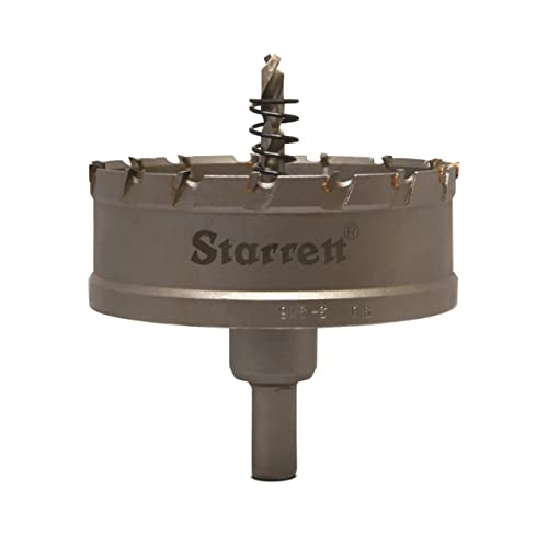 Starrett Hartmetall-Lochsäge - CTD90 TCT Tiefschnitt-Lochsäge - für Metall Edelstahl Eisen Aluminium - 90mm von Starrett