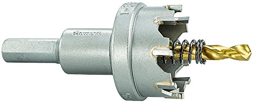 Starrett Hartmetall-bestückte Lochsäge - SM35 Blechschneider mit Aufnahme- und Zentrierbohrer - zum Bohren von Edelstahl-Aluminiumlegierungen - 35 mm Starrett Hartmetall-bestückte Lochsäge - SM35 Blechschneider mit Aufnahme- und Zentrierbohrer - zum Bohren von Edelstahl-Aluminiumlegierungen - 35 mm von Starrett