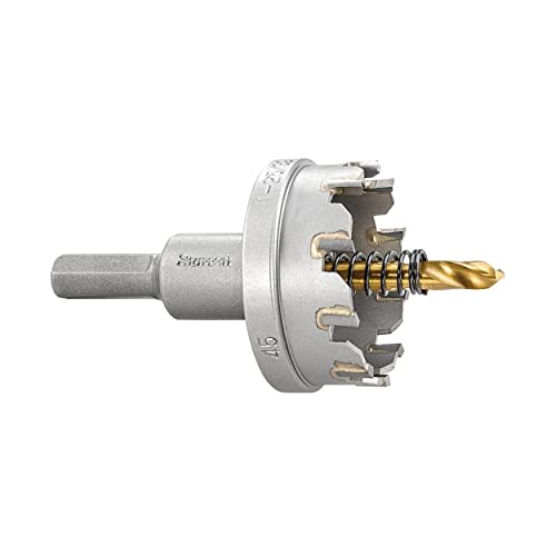 Starrett Hartmetall-bestückte Lochsäge - SM45 Blechschneider mit Aufnahme- und Zentrierbohrer - zum Bohren von Edelstahl-Aluminiumlegierungen - 45 mm Starrett Hartmetall-bestückte Lochsäge - SM45 Blechschneider mit Aufnahme- und Zentrierbohrer - zum Bohren von Edelstahl-Aluminiumlegierungen - 45 mm von Starrett