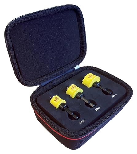 Starrett KCS03001 Lochsägen-Set, 3-teilig, Bi-Metall, schnurlos, glattschneidend Starrett KCS03001 Lochsägen-Set, 3-teilig, Bi-Metall, schnurlos, glattschneidend von Starrett
