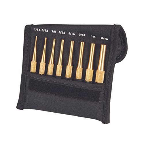 Starrett SB565Z Messing Antriebsstift Locher-Set, 8-teilig Starrett SB565Z Messing Antriebsstift Locher-Set, 8-teilig von Starrett