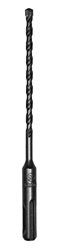 Starrett SDS Plus. Bohrer - 5,5 x 160 mm KBPS055B Hartmetallspitze 2-Punkt-Nutenhammerbohrer - für Betonmauerwerk Steinziegel von Starrett