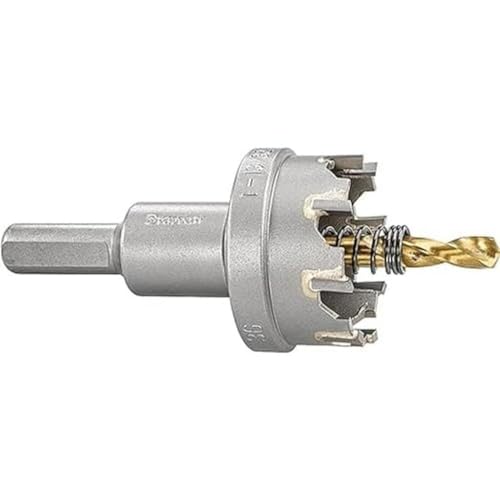 Starrett Hartmetall-bestückte Lochsäge - SM36 Blechschneider mit Aufnahme- und Zentrierbohrer - zum Bohren von Edelstahl-Aluminiumlegierungen - 36 mm Starrett Hartmetall-bestückte Lochsäge - SM36 Blechschneider mit Aufnahme- und Zentrierbohrer - zum Bohren von Edelstahl-Aluminiumlegierungen - 36 mm von Starrett