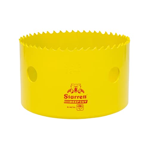 Starrett Tiefschnitt-Lochsäge - DCH0358 Hochleistungs-Bimetall mit zusätzlichen Kobalt-HSS-Zähnen - für Metalle, Holz, Gusseisen, Glasfaser-Kunststoffe - 92 mm Starrett Tiefschnitt-Lochsäge - DCH0358 Hochleistungs-Bimetall mit zusätzlichen Kobalt-HSS-Zähnen - für Metalle, Holz, Gusseisen, Glasfaser-Kunststoffe - 92 mm von Starrett