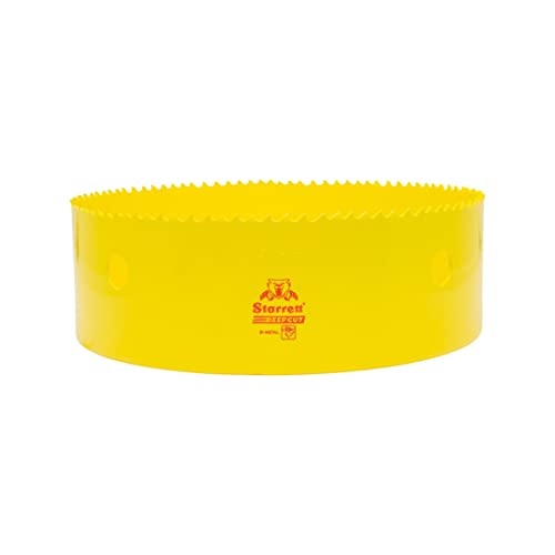 Starrett Tiefschnitt-Lochsäge - DCH168M Hochleistungs-Bimetall mit zusätzlichen Kobalt-HSS-Zähnen - für Metalle, Holz, Gusseisen, Glasfaser-Kunststoffe - 168 mm Starrett Tiefschnitt-Lochsäge - DCH168M Hochleistungs-Bimetall mit zusätzlichen Kobalt-HSS-Zähnen - für Metalle, Holz, Gusseisen, Glasfaser-Kunststoffe - 168 mm von Starrett