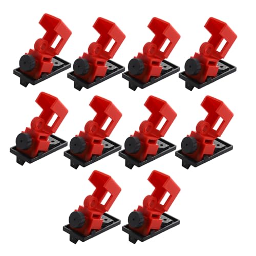 10pcs Circuit Breaker Lockout -Geräte Klemme auf Power Switch Lock Engineering Kunststoff für weniger 16,5 mm Griff professionelles Sicherheitssperrtagout -Tagout für industrielle 10pcs Circuit Breaker Lockout -Geräte Klemme auf Power Switch Lock Engineering Kunststoff für weniger 16,5 mm Griff professionelles Sicherheitssperrtagout -Tagout für industrielle von Starrypxl