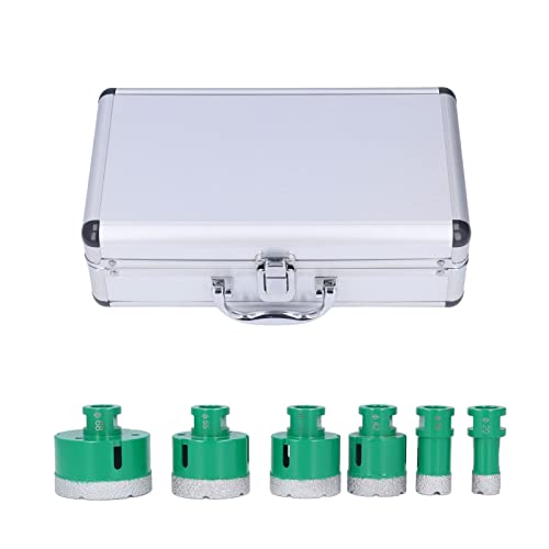 Diamond Hole Saw Bohrbit 6pcs M14 für Glasfliesen -Marmor -Bohrwerkzeug -Kit Diamond Hole Saw Bohrbit 6pcs M14 für Glasfliesen -Marmor -Bohrwerkzeug -Kit von Starrypxl
