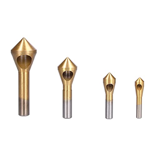 Hochgeschwindigkeitsstahl Countersink Debring Bohrer Bit Set -Set -Kabinen -Werkzeug für Taper -Loch -Schneiden 4pcs Hochgeschwindigkeitsstahl Countersink Debring Bohrer Bit Set -Set -Kabinen -Werkzeug für Taper -Loch -Schneiden 4pcs von Starrypxl