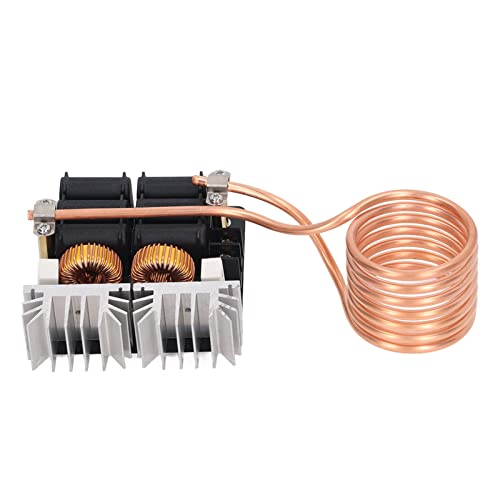 Induktionsheiztafel ZVS -Modul 1000W 12‑48V DIY -Wärmebehandlung für Metallschmelze Gold Silber Kupfer Aluminium MilitärpcB 100x100 mm von Starrypxl