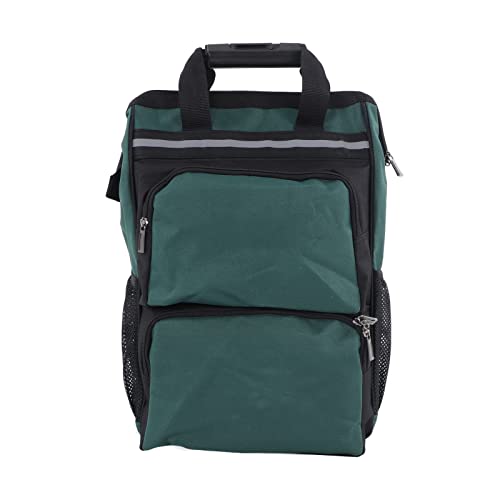 STARRYPXL ELEKTRICER TOOL Rucksack 48 cm Höhenkleidung resistente Leinwand Multi -Kompartimente großer Kapazität Tragbares Design für den professionellen Gebrauch (48 cm / 18,9 Zoll Höhe) von Starrypxl