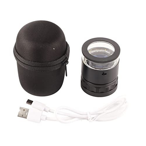 Wiederaufladbare 10x LED Jewellers Loupe 6 LEDs 28mm Lupe für und Schmuck Wiederaufladbare 10x LED Jewellers Loupe 6 LEDs 28mm Lupe für und Schmuck von Starrypxl