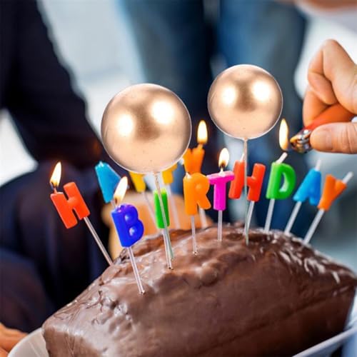 Bunte Schaumstoffkugeln, 30-teiliges Set, perfekt für Geburtstage und Party-Dekorationen (30 Stück goldfarben) von Startbuymore
