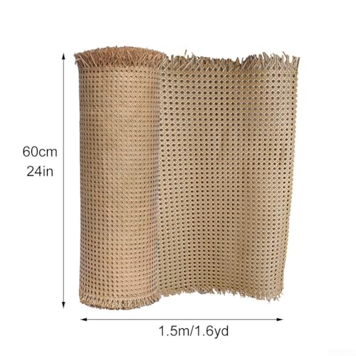 Handgewebte Rattan-Gurtbandrolle für DIY-Möbeldekoration, mehrere Größen für Ihre Bedürfnisse (F) von Startbuymore
