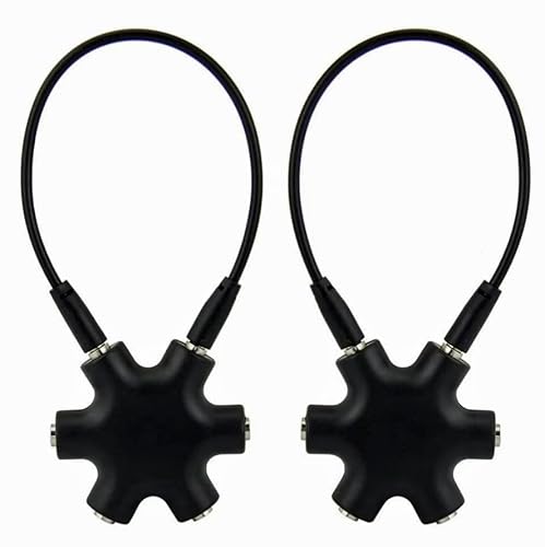 Starving Students Music Supplies Eurorack Patchkabel-Splitter, 5-Wege, 6 Anschlüsse, 2 Stück von Starving Students Music Supplies