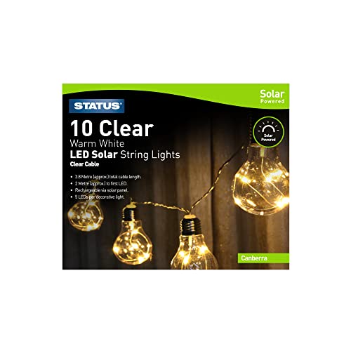 Status Solarbetriebene LED-Lichter, warmweiß Status Solarbetriebene LED-Lichter, warmweiß von Status