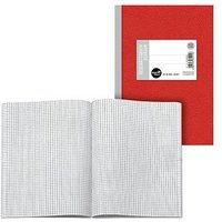 Staufen® Geschäftsbuch ca. DIN A5 kariert, rot Hardcover 192 Seiten von Staufen®