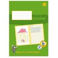 Staufen® Geschichtenheft Premium Lineatur 2G liniert DIN A4 ohne Rand, 16 Blatt von Staufen®