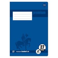 Staufen® Doppelheft Premium Lineatur 27 liniert DIN A4 Innen- und Außenrand, 32 Blatt von Staufen®