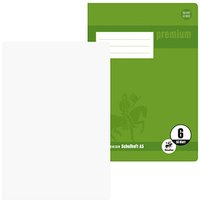 Staufen® Schulheft Premium Lineatur 6 blanko DIN A5 ohne Rand, 16 Blatt von Staufen®