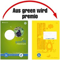 Staufen® Schulheft green Lineatur 1 liniert DIN A4 ohne Rand, 16 Blatt von Staufen®